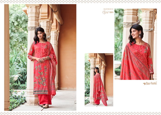 Mannat Vol 3 By Shree Shalika Cotton Embroidery Printed Salwar Kameez Wholesale Online